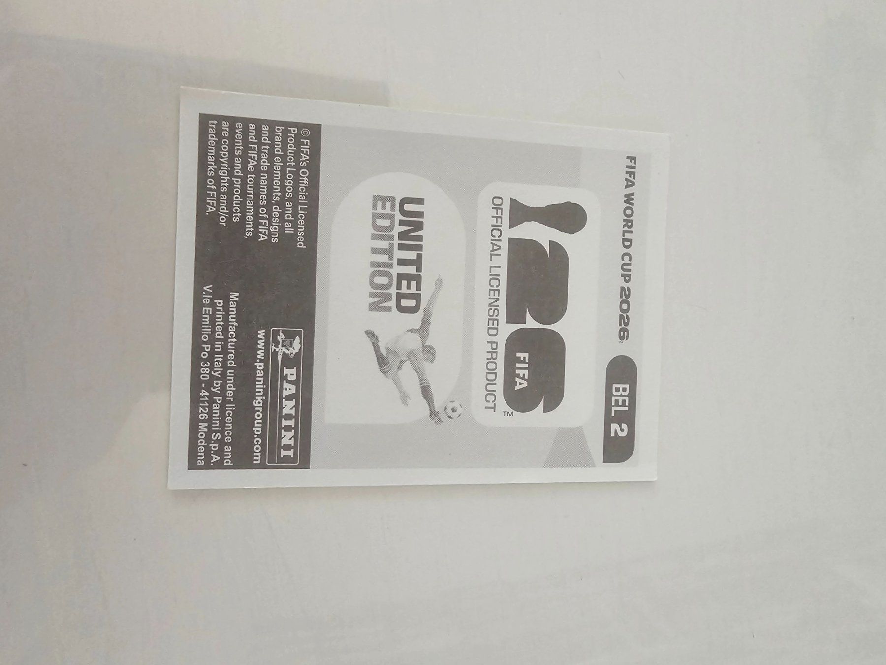 Panini Cartes à collectionner: BEL 2 – D'occasion à Pregassona par sig_6v2k 1