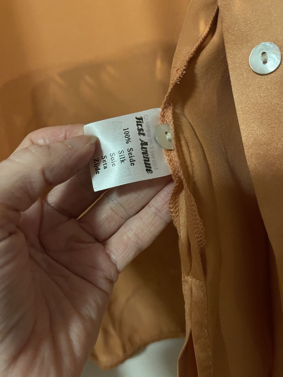 Camicette: Seidenhemd Bluse 100 % Seide – Nuovo (secondo la descrizione) da Rüschlikon venduto da Lajniii 4
