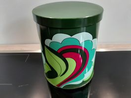 Vintage 70er Tchibo Kaffeedose Pop Art Blechdose Space Age