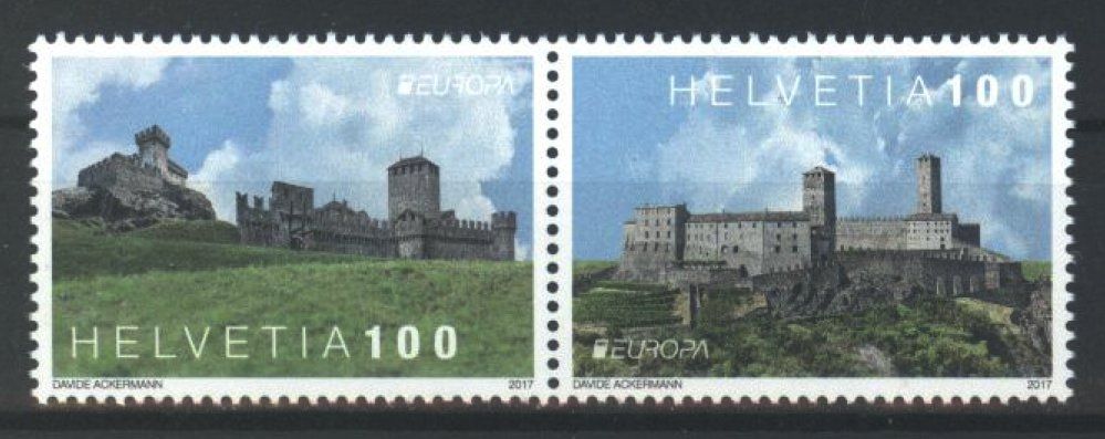 Alle Briefmarken: 2017, Sondermarken Europa ** – Gebraucht aus Willisau von Vollstempel