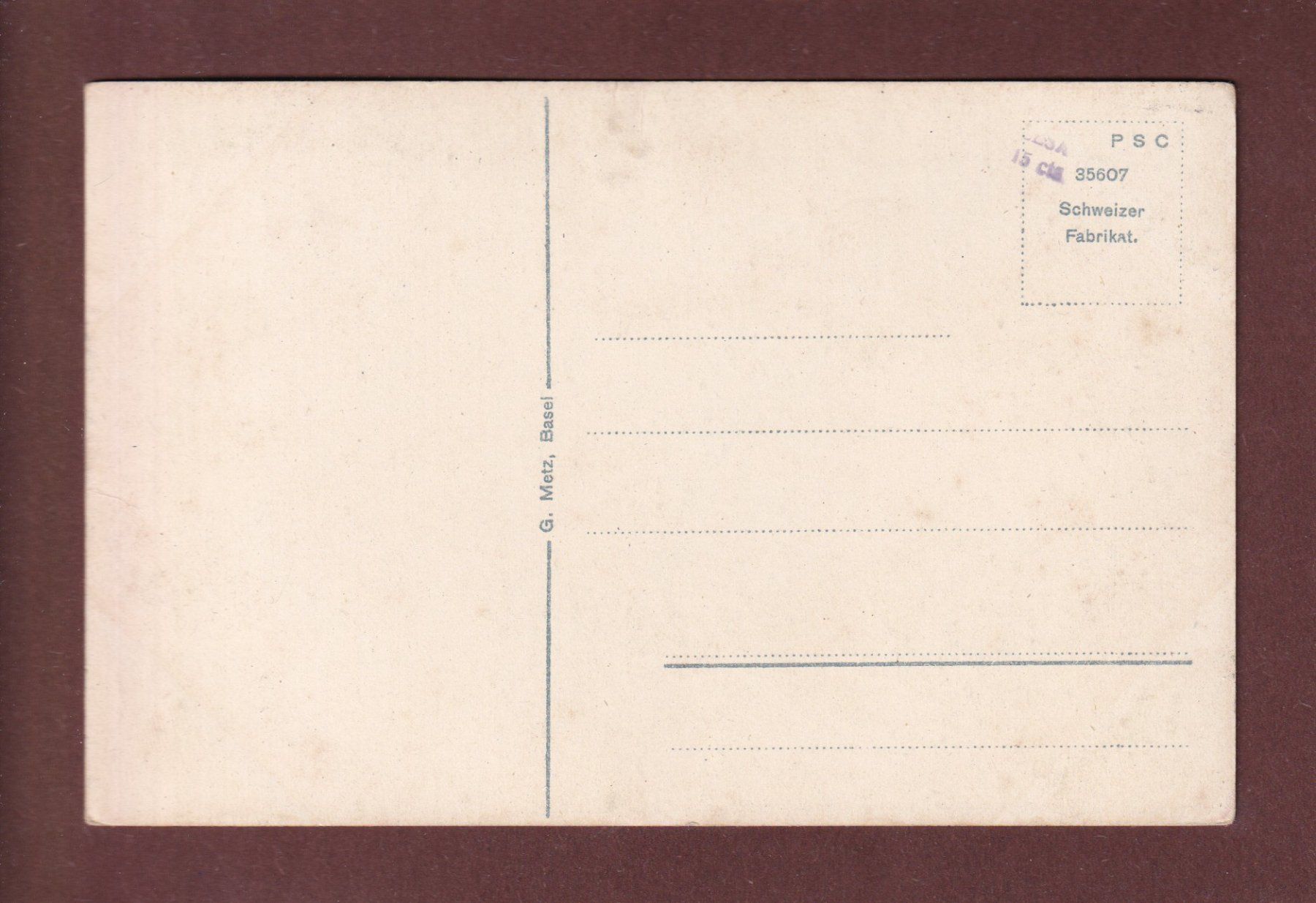 Cartoline postali: BASEL - Wettsteinbrücke - Münster – Usato da Pully venduto da nicecards-shop 1