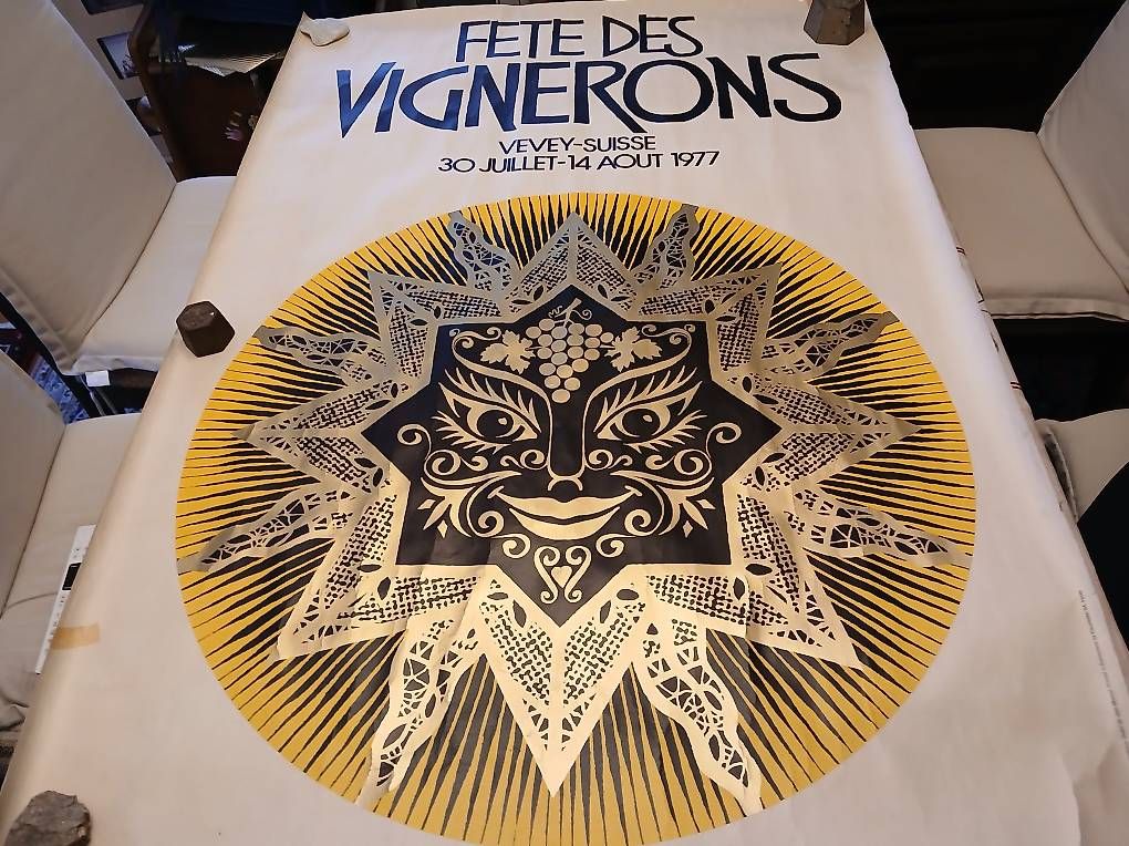 Foto & Immagini: Affiche de la fête des vignerons – Usato da Le Bouveret venduto da Hans.Walker42