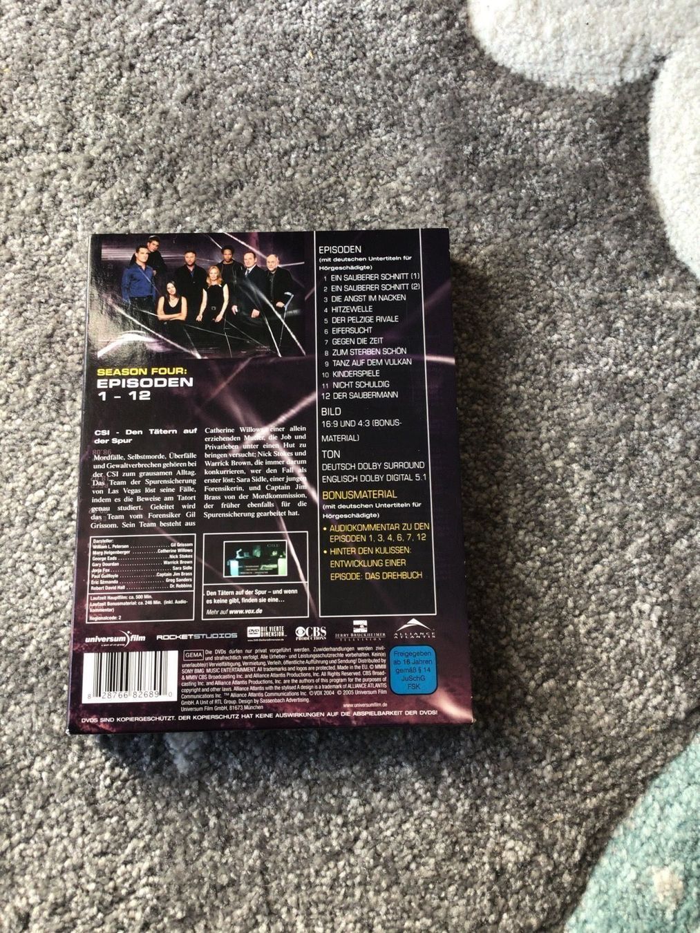 Tutti i DVDs: DVD CSI Episode 1-12 – Nuovo (secondo la descrizione) da Oftringen venduto da anbara 2