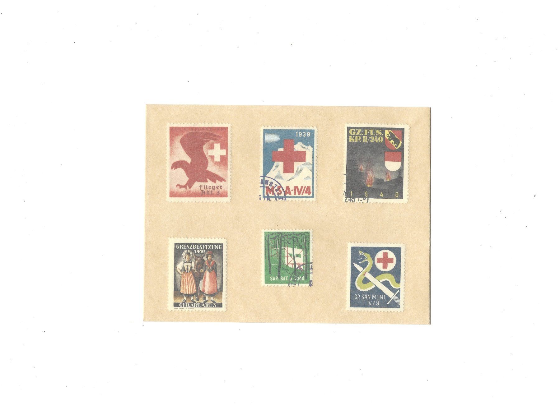 Alle Briefmarken: Militaire 1939 - selon description ci-dessous – Neu und originalverpackt aus Uvrier von amo_8jrn