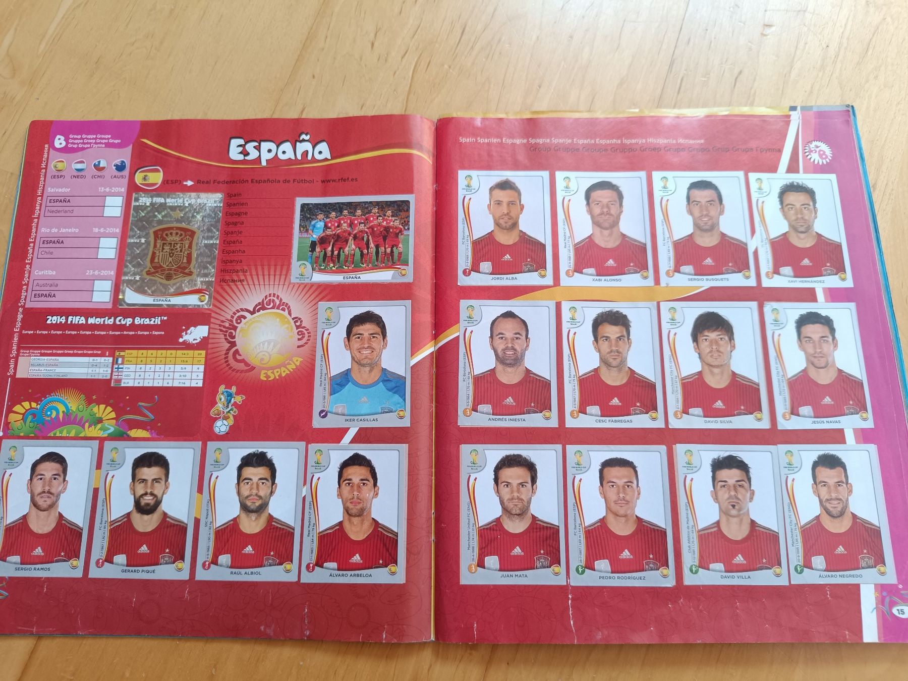 Panini Albums: Panini WM 2014 – D'occasion à Möriken AG par Brigitte111 3