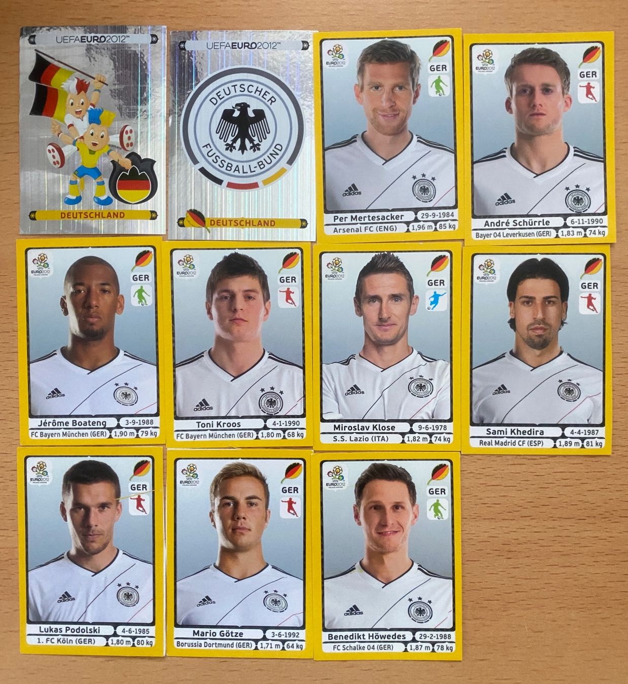 Panini Carte collezionabili: Deutschland Panini Euro 2012 Sticker – Usato da Zürich venduto da Kloeschen78