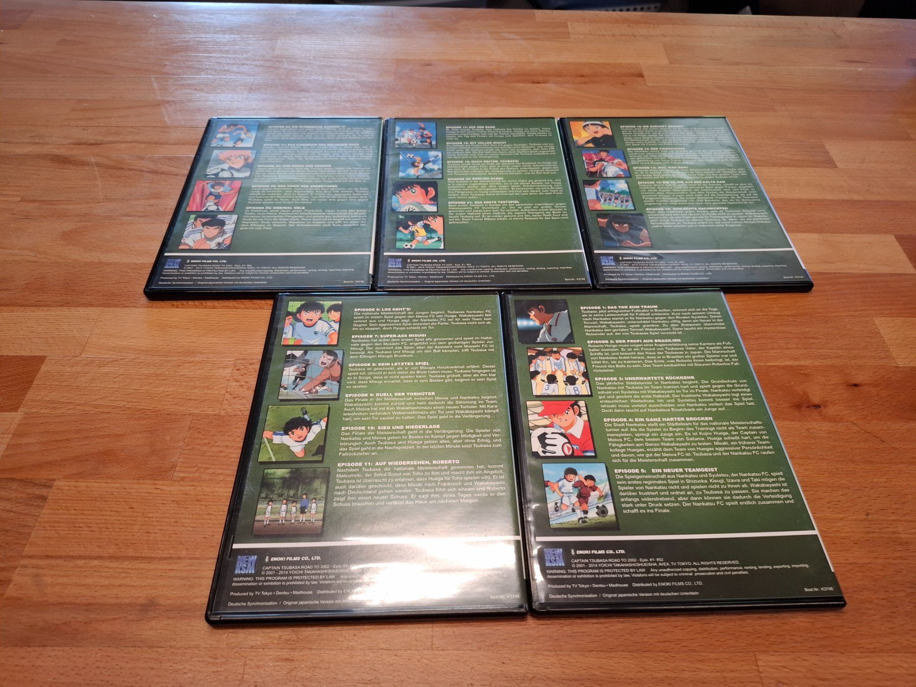 Alle DVDs: Captain Tsubasa Super Kickers 2006 Box 1 – Gebraucht aus Signau von mw91 2