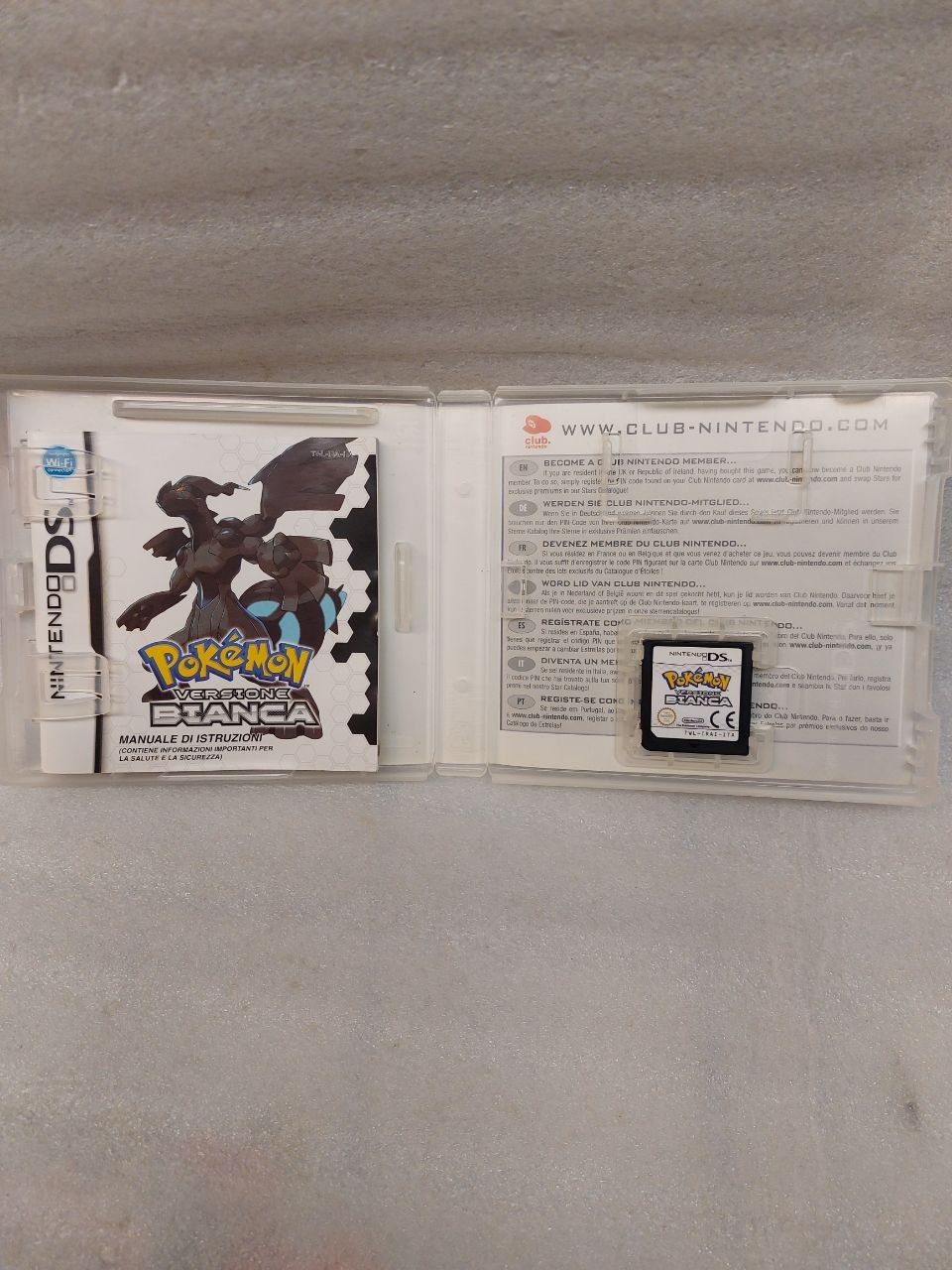 Nintendo Giochi: Pokémon Versione Bianca Nintendo DS – Usato da Pambio Noranco venduto da Pol69 1