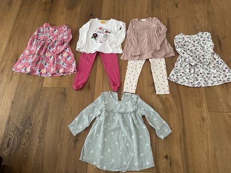 🎀Mädchen Kleider Set Grösse 98💗