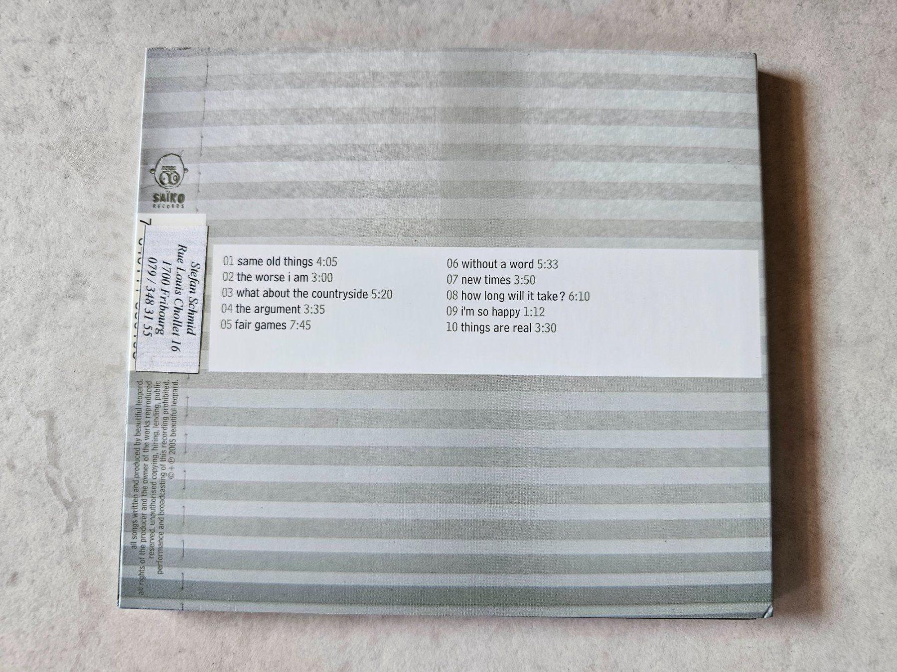 CD: Beautiful Leopard  -  How Long Will It Take? – Usato da Schneisingen venduto da backstore24 1