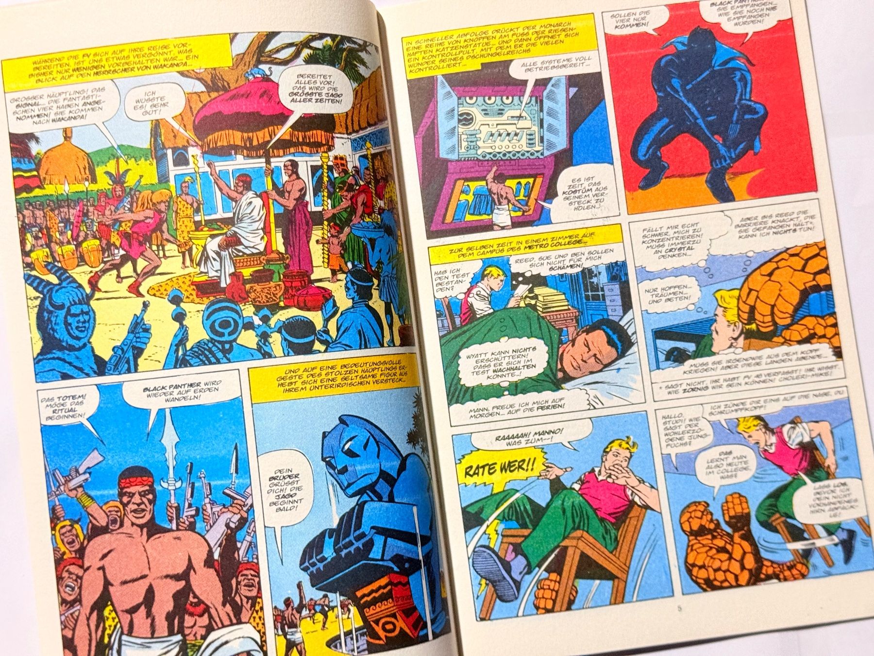 Fumetti: Fantastic Four Jubiläum Comic, Black Panther, Top! – Nuovo (secondo la descrizione) da Zuerich venduto da SonderArt-Wertgut 3
