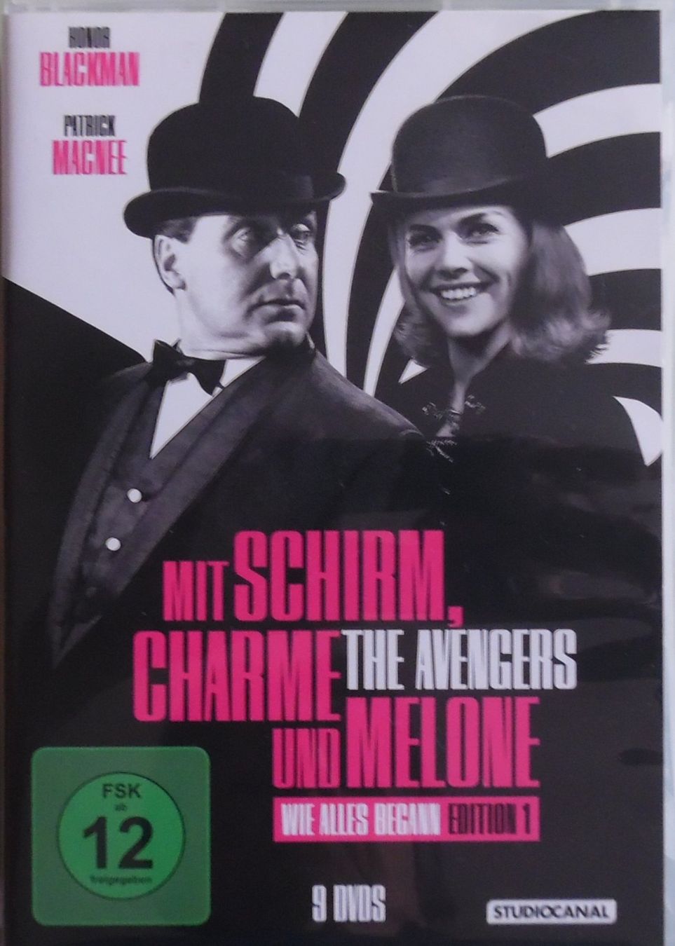 Tutti i DVDs: Mit Schirm, Charme und Melone. 9 DVD`s – Usato da Bellinzona venduto da Luna093