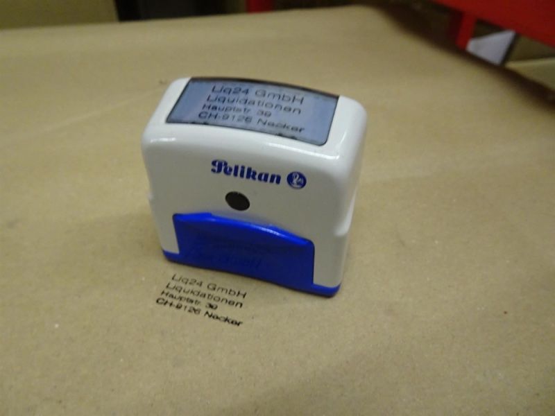 Timbri: Neuer Pelikan Stempelautomat – Nuovo e nell'imballaggio originale da Necker venduto da liq24 3