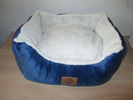 Kuschliges Hunde/Katzen Bett Wendekissen Neu ca 45x38x18cm