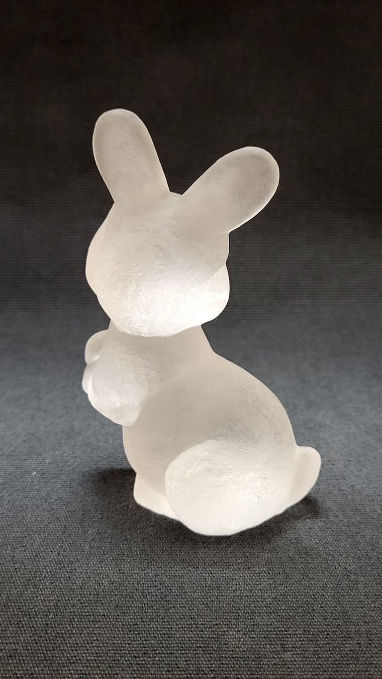 Statuette: GOEBEL-Hase Samtglas Kaninchen – Usato da Basel venduto da spinne02 3