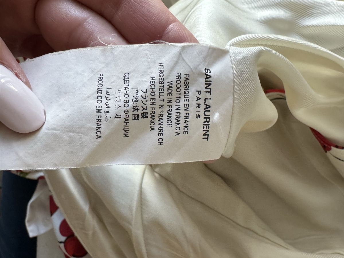 Saint Laurent Robes: Yves Saint Laurent Cherry - Dress – D'occasion à Massagno par kar_wwq5 4
