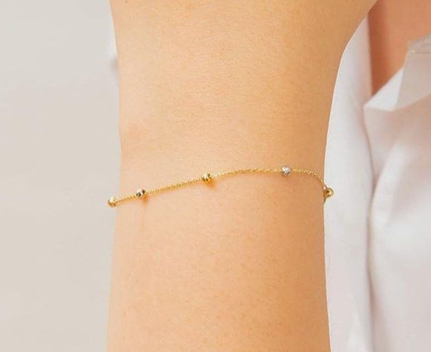 Armbänder & -reifen: Goldarmband 333 8k Gold – Neu und originalverpackt aus Hemmental von GoldundGlanz 1