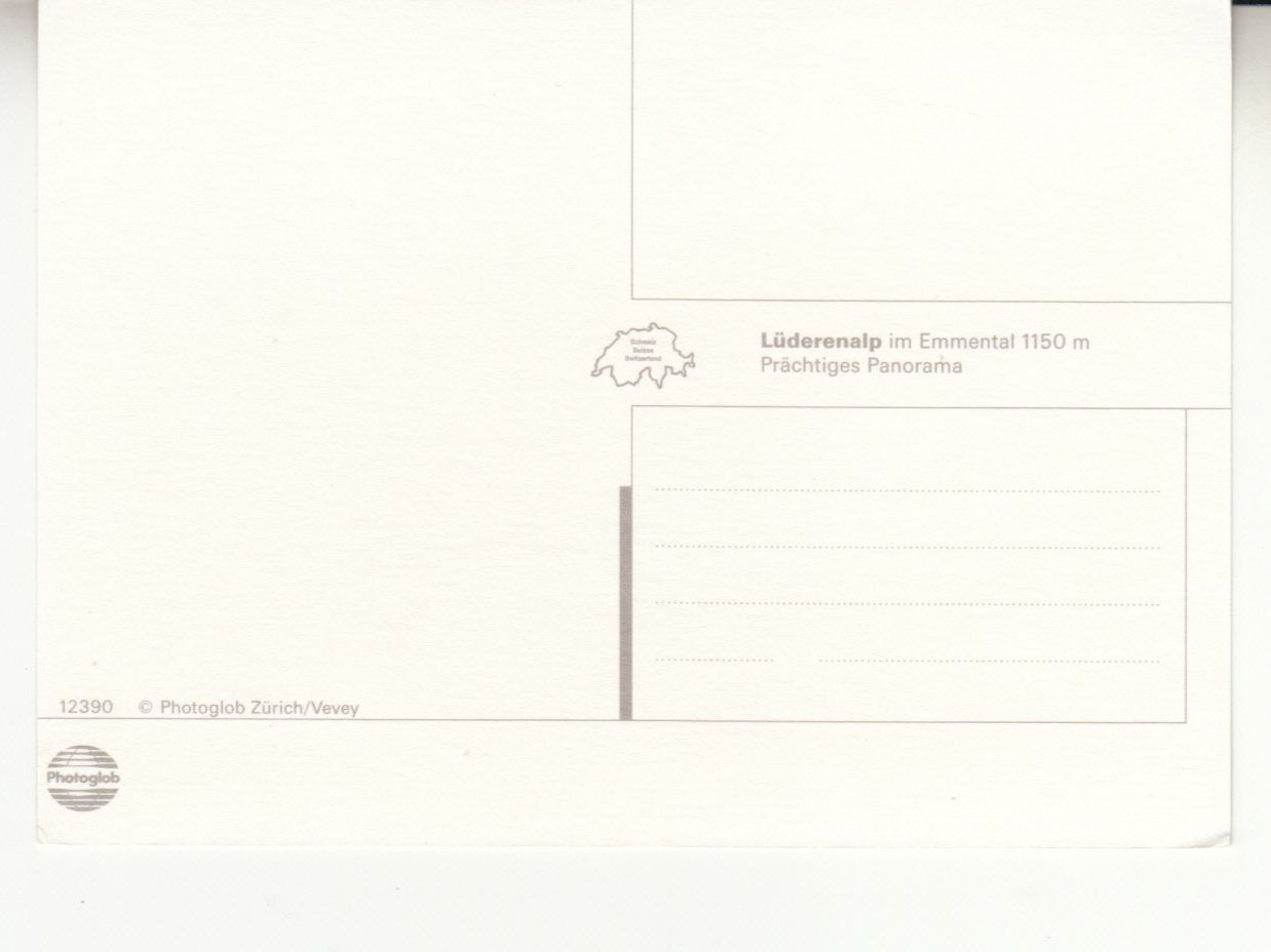 Cartoline postali: Emmental ca. 1980 – Usato da Bürglen TG venduto da StampGraf 1