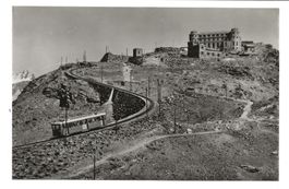 Kulm-Hotel Gornergrat (VS) elektrische Zahnradbahn - um 1930