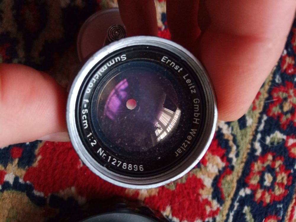 Leica Objectifs: Leica Summicron 5cm f/2  Collapsible – D'occasion à Gudo par dispo3 1