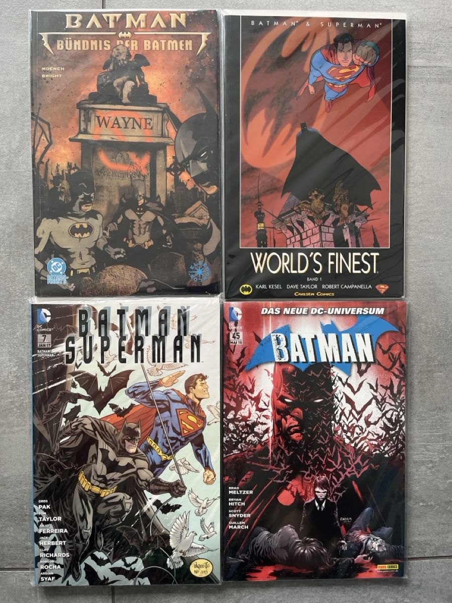 Fumetti: 4x BATMAN/SUPERMAN COMICS – Usato da Densbüren venduto da lana79