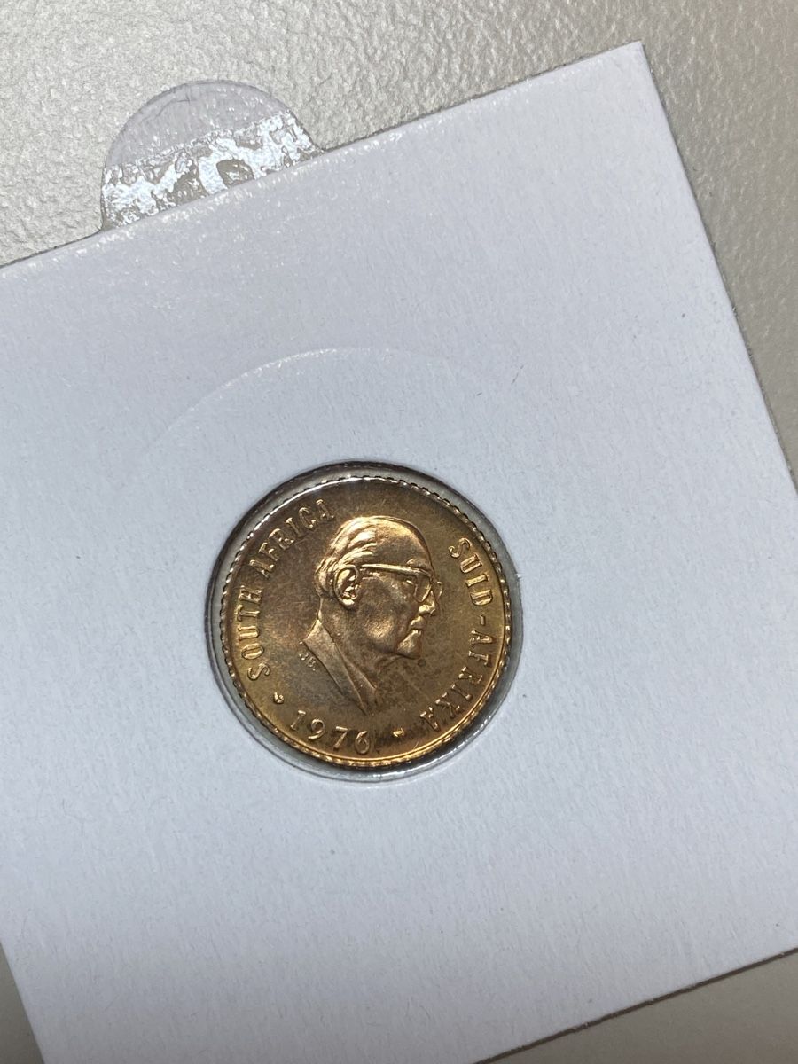 Toutes les monnaies: Afrique du Sud - 1/2 cent - 1976 – D'occasion à Payerne par Mike1682 1