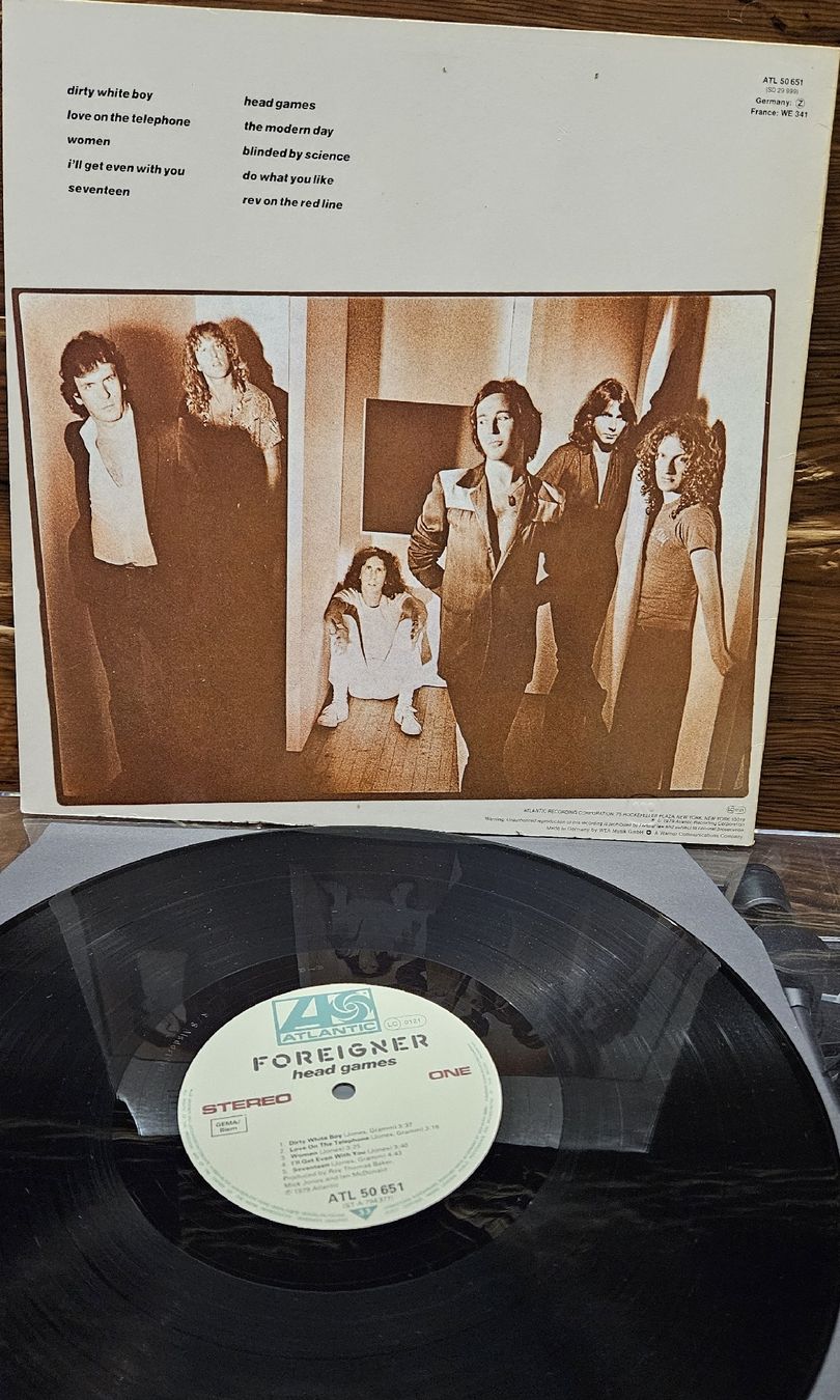 Dischi in vinile: Vinyl Schallplatte Foreigner head games 1979 – Usato da Bertschikon Gossau venduto da simla09 2