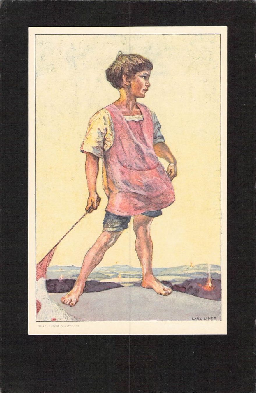 Tutti i francobolli: Bundesfeierkarte 1927 , Nr. 45 – Usato da Reichenburg venduto da ibiza18