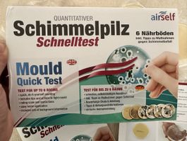 Schimmelpilz Schnelltest – 5 von 6 Nährböden