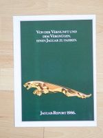 Jaguar Report 1986 - Deutscher Prospekt - P1610