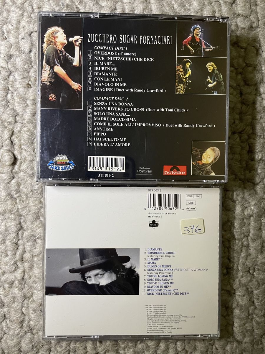 CD: 2x Zucchero – Usato da Reinach AG venduto da trigger7811 1