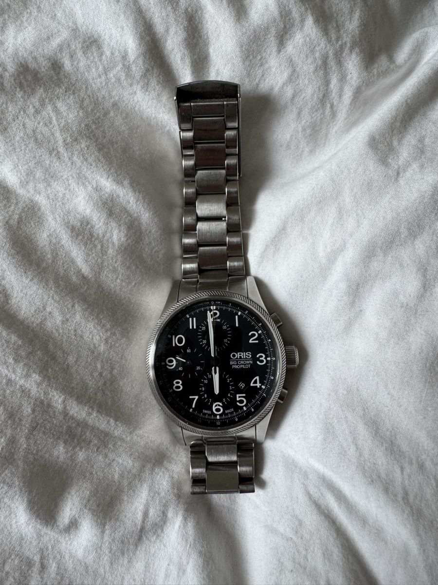 Oris Orologi: Oris Big Crown ProPilot Chronograph - Full Set – Usato da St. Gallen venduto da tob_6lfn 2