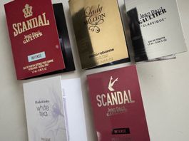 Parfum Muster Paco Rabanne, J P Gaultier & Arden - NEU & OVP