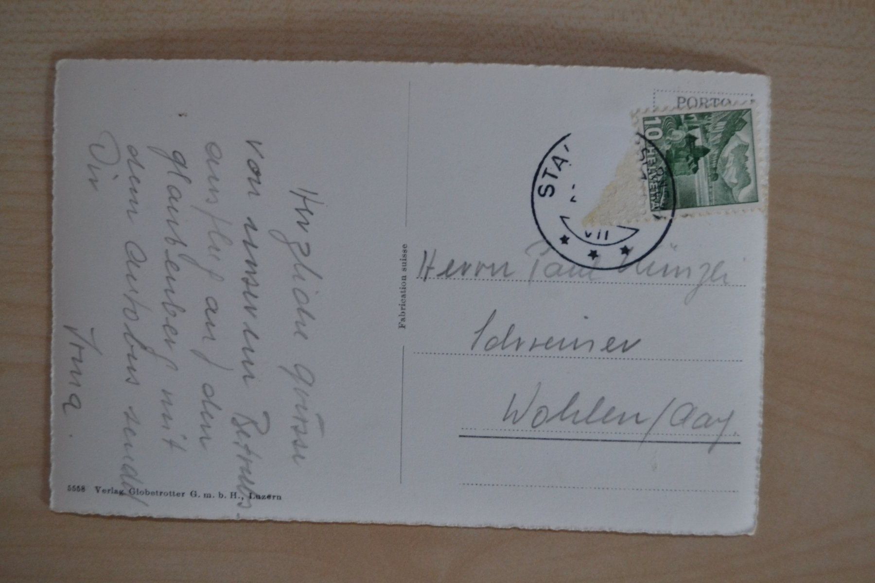 Cartoline postali: AK Stalden OW – Usato da Beinwil am See venduto da kajak55 1
