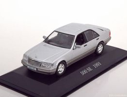 Mercedes-Benz S 500 W220 Phase I 1998-2002 silber met.  1:43
