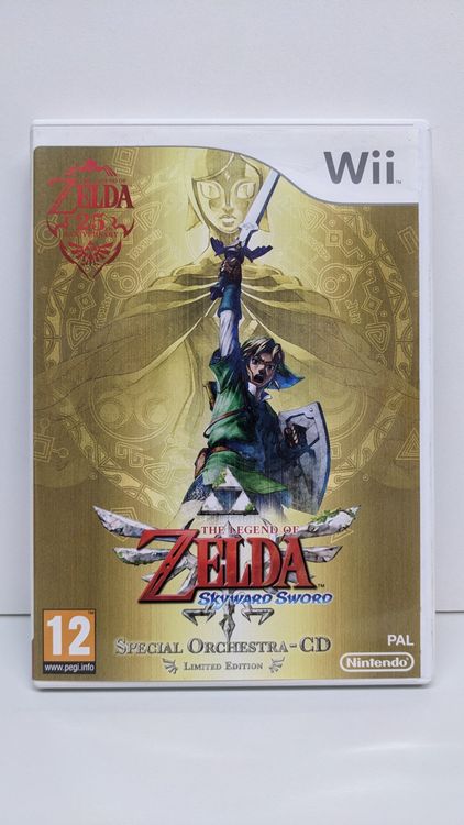 The Legend Of Zelda: Skyward Sword - Wii - WATA 9.2 A Sealed Graded Not