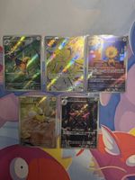Pokémon Art Rare Karten Set – 5 Karten – Top Zustand