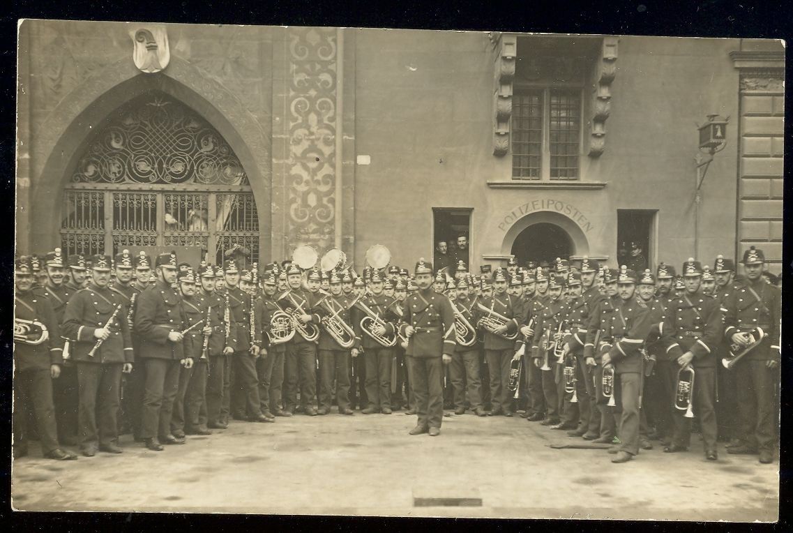 Ansichtskarten: Basel Stadt Fanfare – Gebraucht aus Montenol von Vernier2