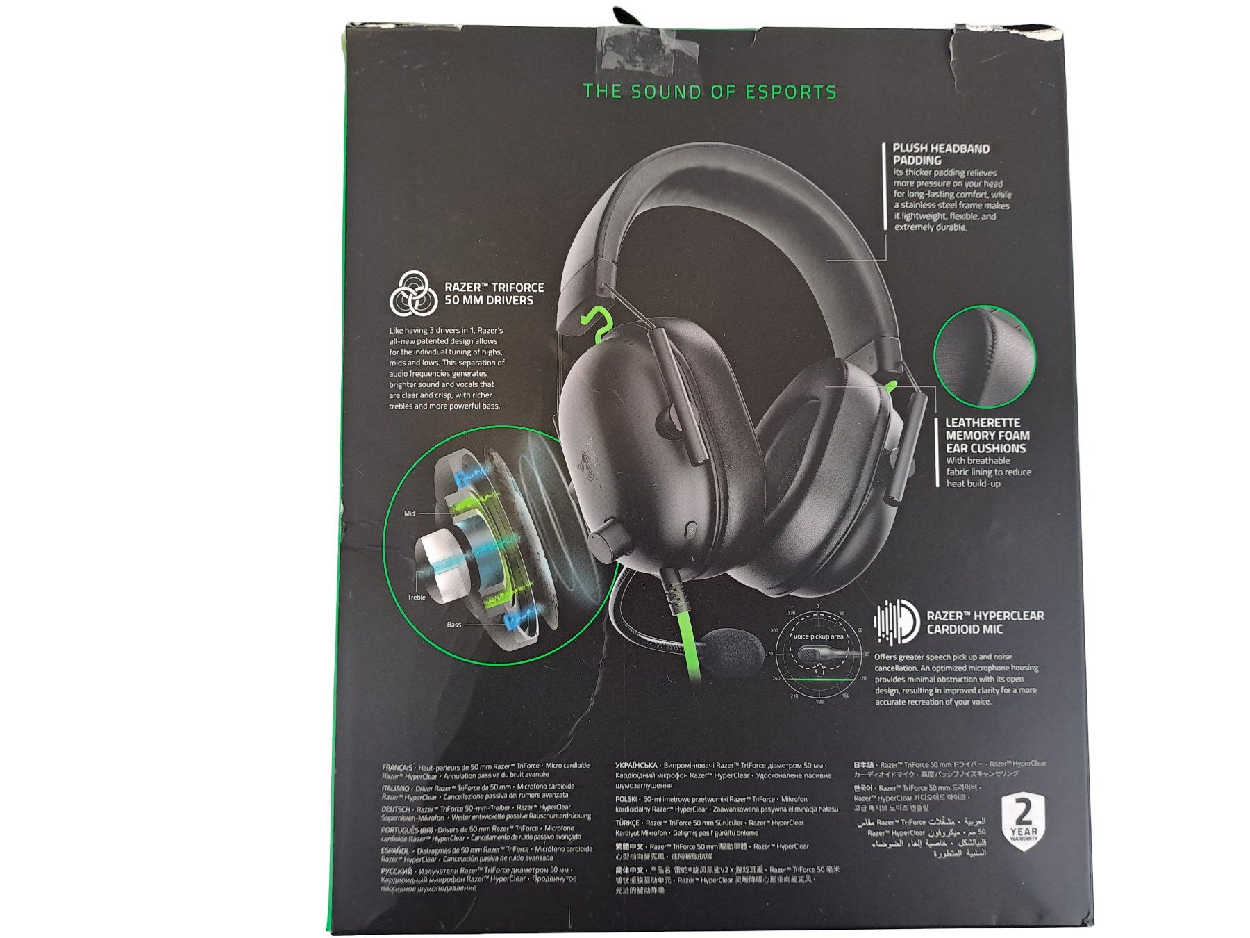 Razer Casques audio: RAZER Blackshark V2 X Gamingheadset – Neuf (Voir description) à Männedorf par Restwert_Maennedorf 5