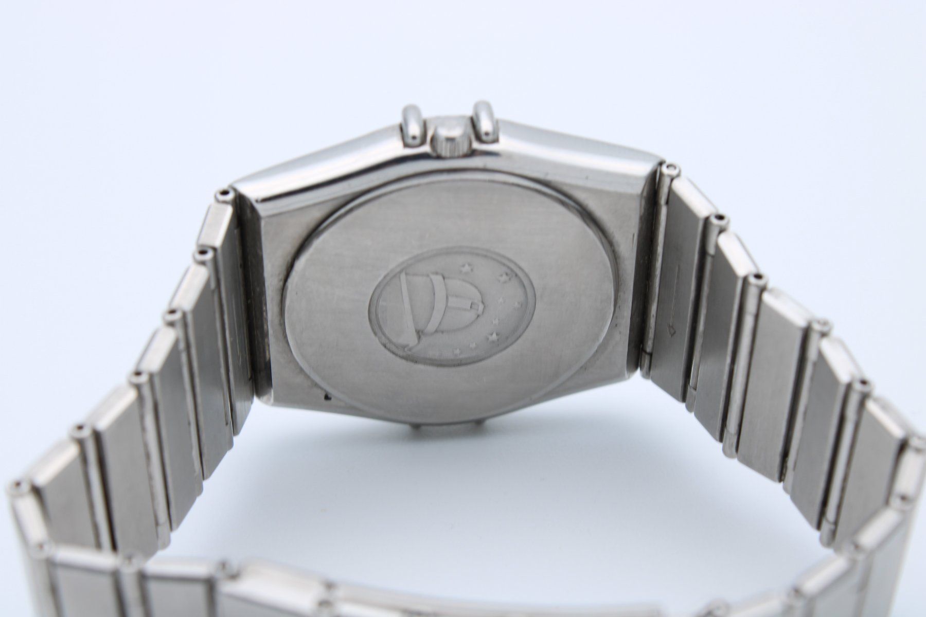Omega Orologi: Omega Constellation Manhattan Month-Date Stahl ref. 3961070 – Usato da Brüttisellen venduto da Alphawatch 6