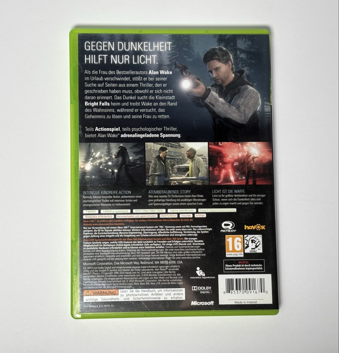 Spiele: Xbox 360 Alan Wake gioco usato – Gebraucht aus Gordola von kar_gy5g 1