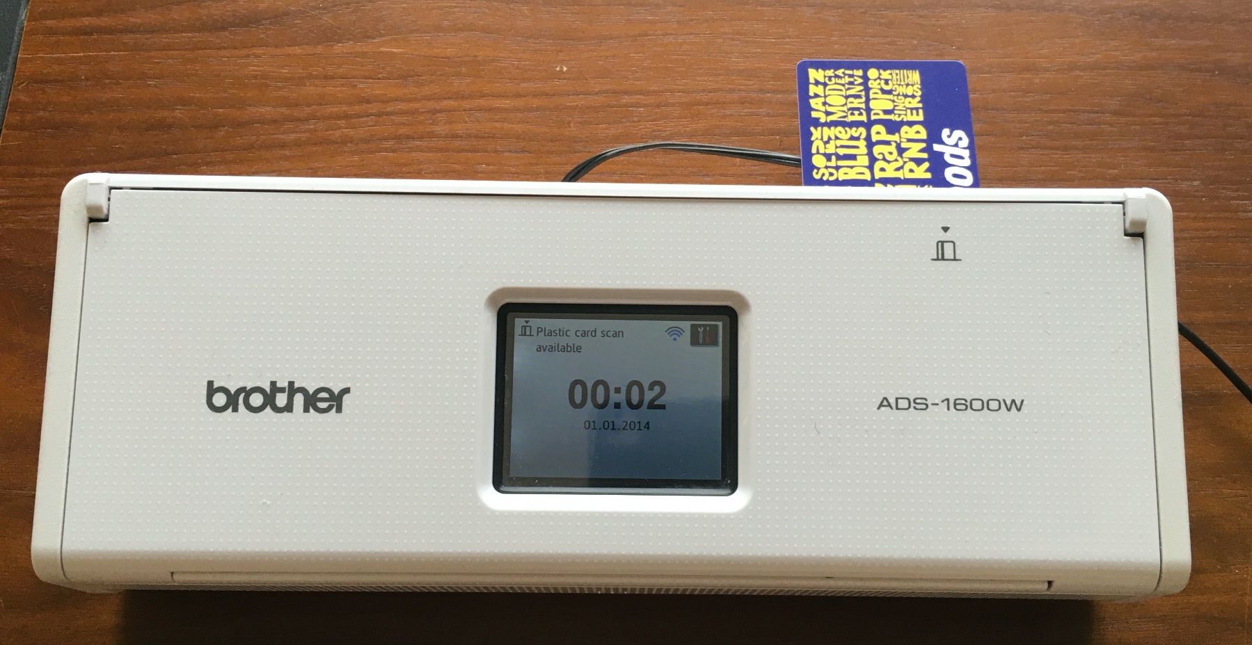 Brother Scanner: Kompakter doppelseitiger Wireless-Scanner Brother ADS-1600W – Gebraucht aus Zürich von SebastienG 4