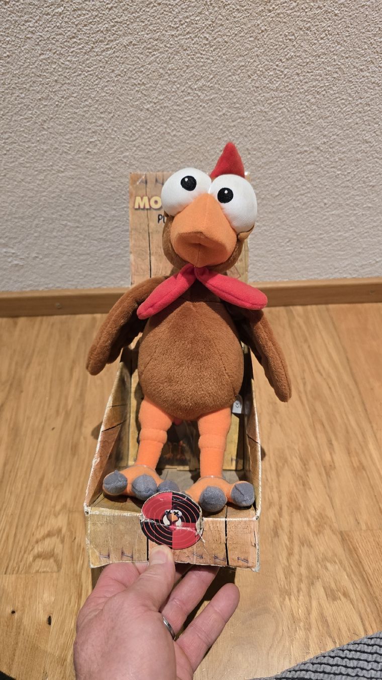 Giocattoli: Original Moorhuhn Plüschtier mit Box, – Nuovo (secondo la descrizione) da Zuzgen venduto da Jan098 1