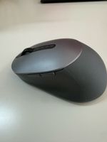 Dell Funkmaus kabellos grau guter gebrauchter Zustand