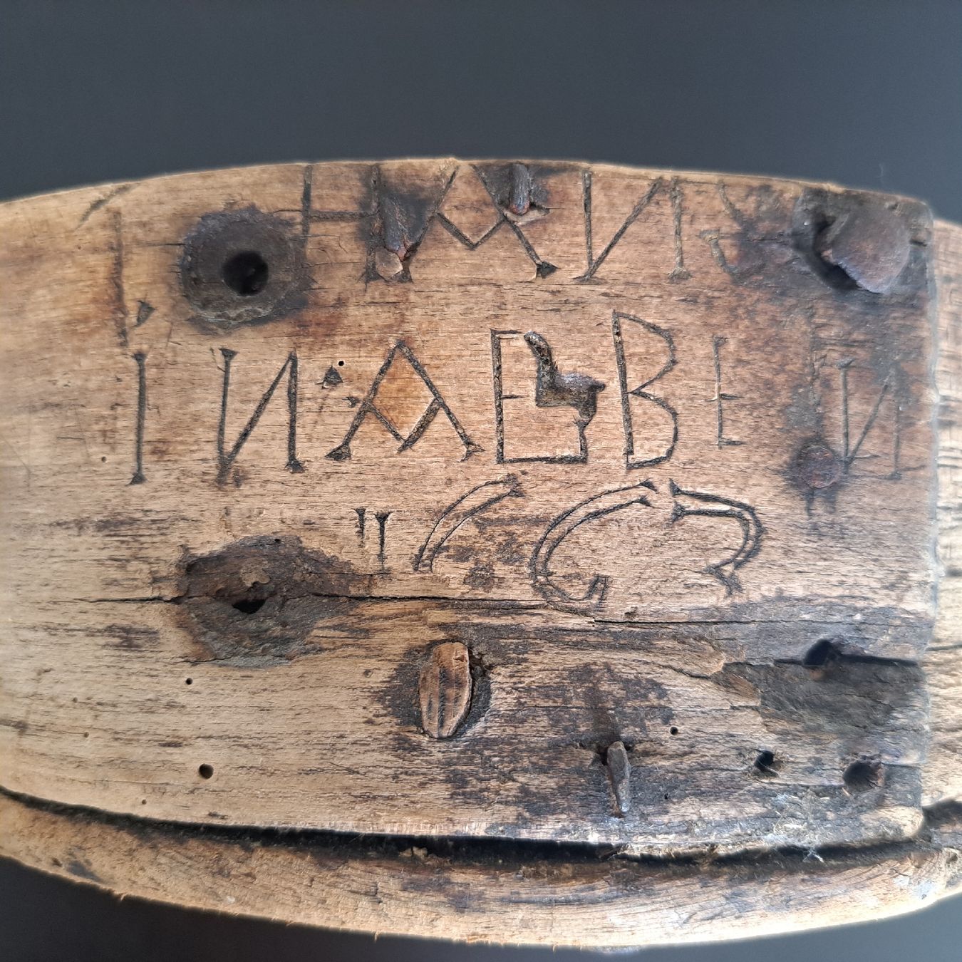 Contenitori & Simili: Getreide Mass Jg.1663  Schweiz extrem selten Museum Objekt – Usato da Riehen venduto da Appia48