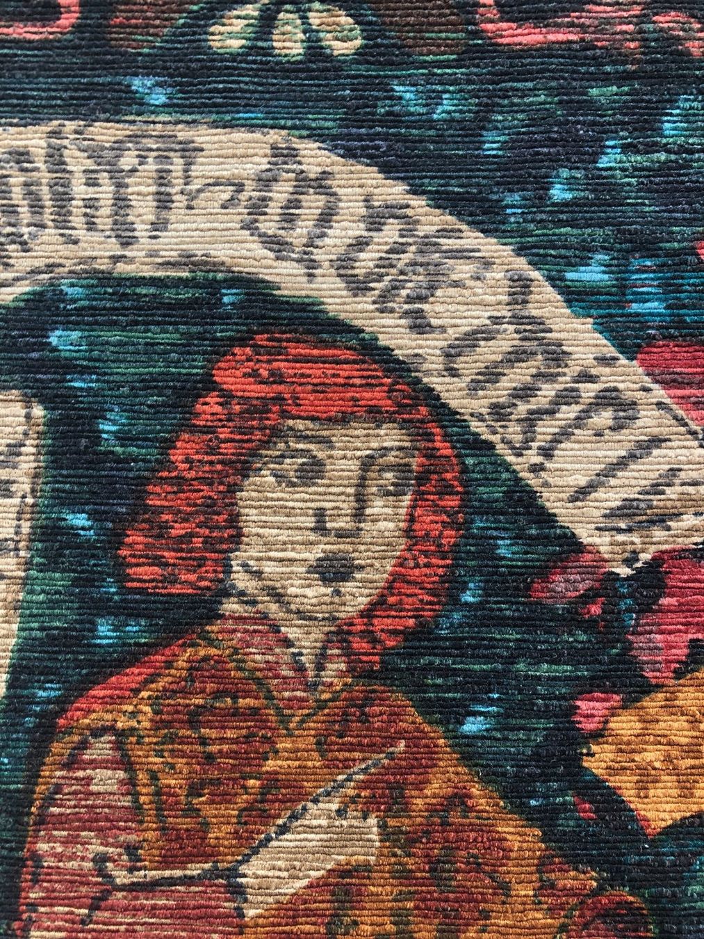 Tutte le decorazioni: Wandbehang – Usato da Balzers venduto da Bastlerherz 2
