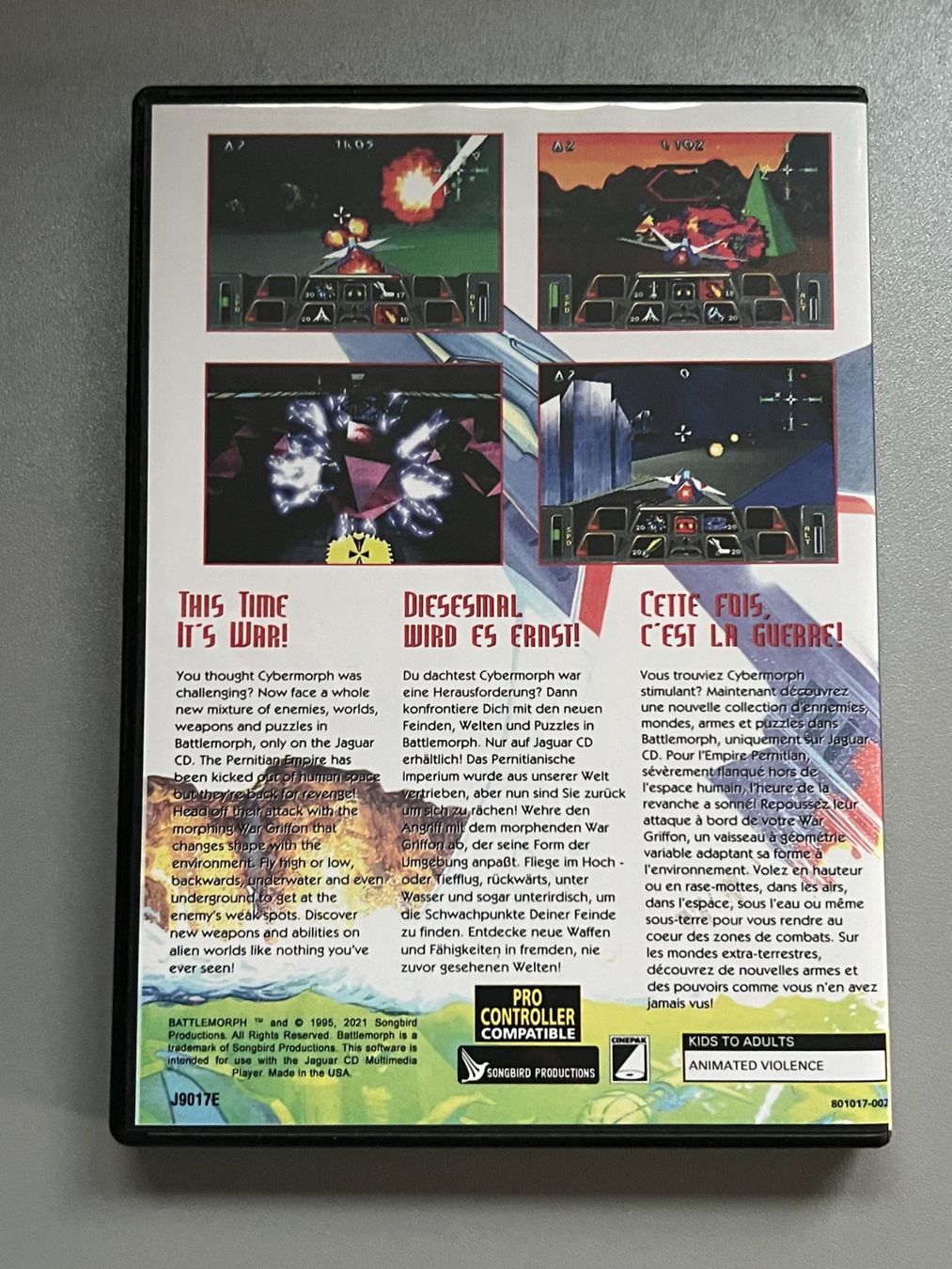 Atari Giochi: Battlemorph - Atari Jaguar CD) +  Soundtrack CD – Nuovo e nell'imballaggio originale da Rivera venduto da poweradem05 2