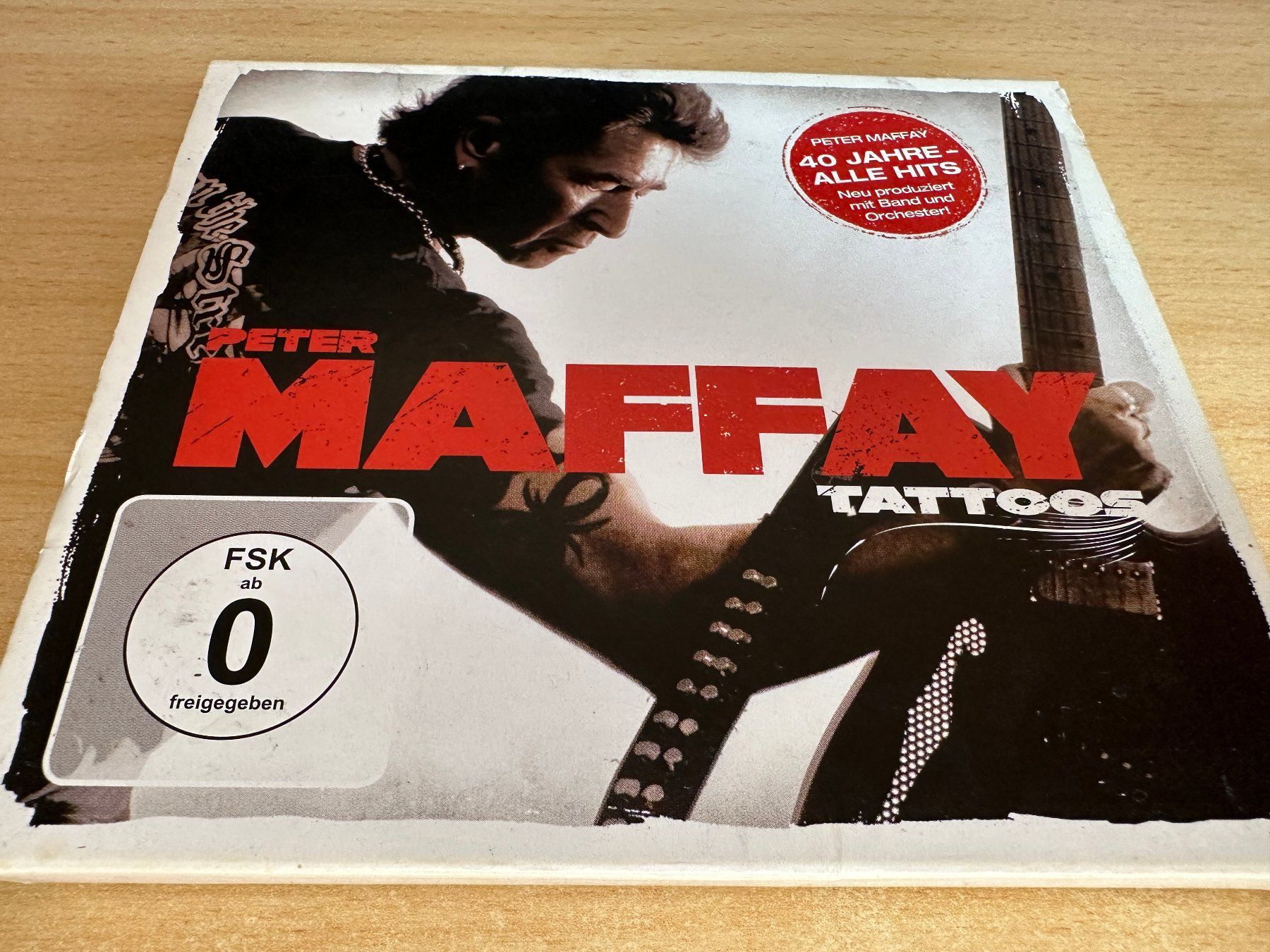 CD: Peter Maffay – Tattoos - CD + DVD – Usato da Rikon im Tösstal venduto da Alpenmutz