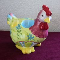 Wunderschöne Keramik-Huhn Ostern Dekoration, Osternest 🐣