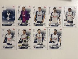 Match Attax 25/26 Tottenham komplett 